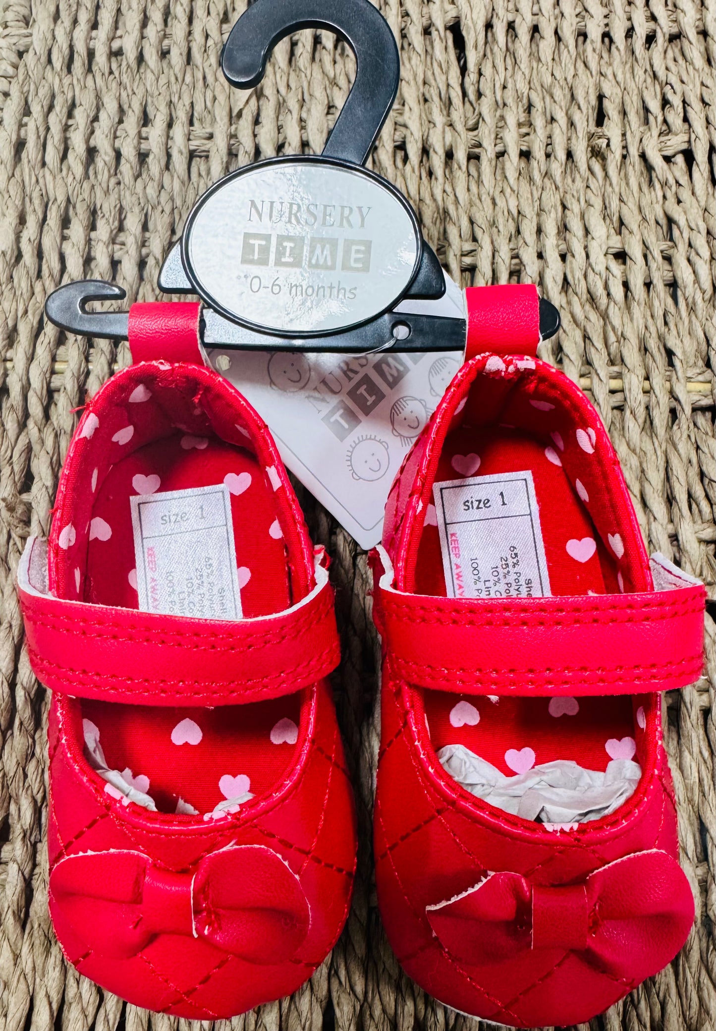 Baby Girl Mary Jane Shoes with Bow detail
