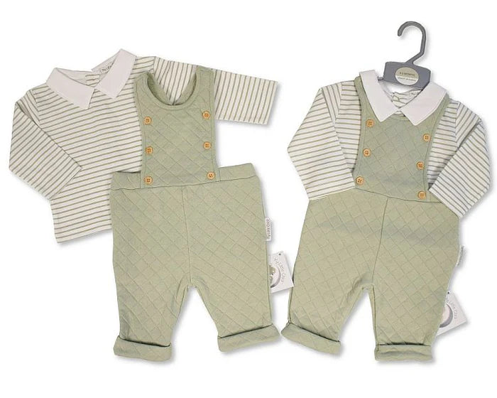 Baby Boys 2 pcs Dungaree Set
