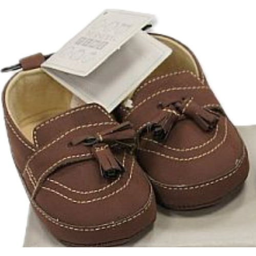 Baby Brown Loafers - Pre-Walkers