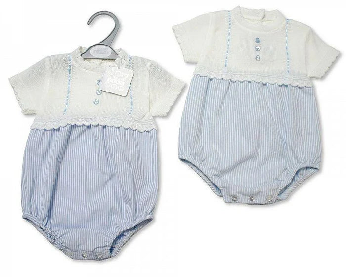 Baby Boys Knitted Romper